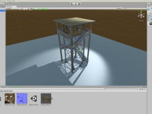 watch tower Model 3D