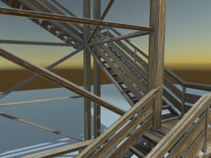watch tower Model 3D