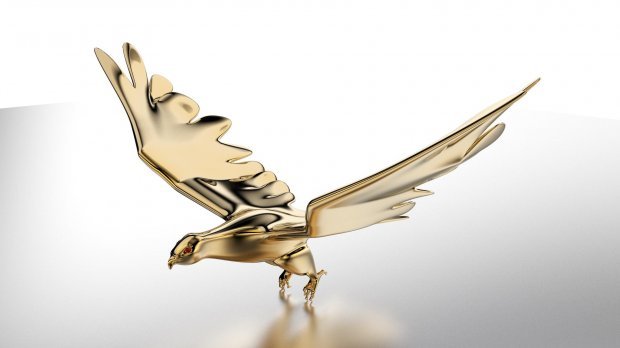 eagle 3Dモデル .c4d .max .obj .3ds .fbx .stl .blend