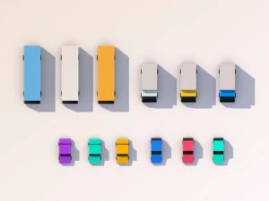 cars pack 3D Model