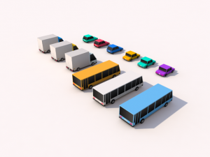 cars pack Modelo 3D