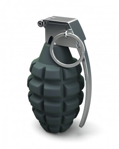 grenade Modello 3D .c4d .max .obj .3ds .fbx .stl .blend 