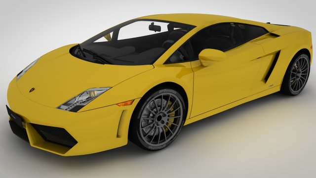 lamborghini gallardo 3D Model .c4d .max .obj .3ds .fbx .stl .blend 