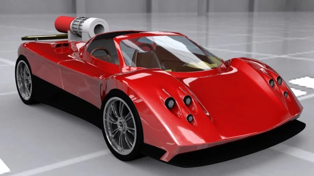 pagani zonda 3D Model .c4d .max .obj .3ds .fbx .stl .blend 