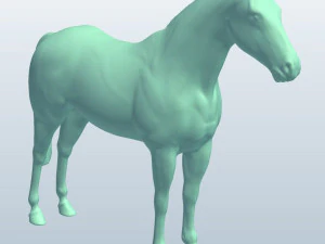 cheval Modèle 3D