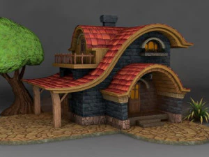 घर 3D मॉडल