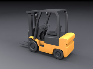 forklift 3D 模型