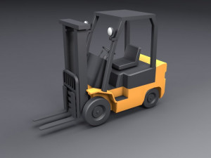 forklift 3Dモデル