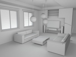 simple room 3D Model