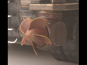 amphibian - tank 3D Model
