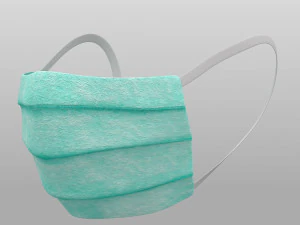 medical mask 3D Model