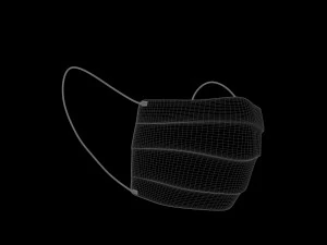 medical mask 3D Model