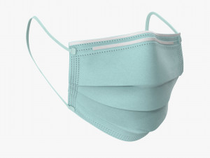 medical mask 3D 模型