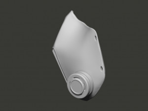 stylish medical mask Modelo 3D