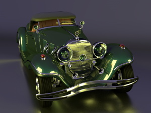 mercedes roadster 3D Model