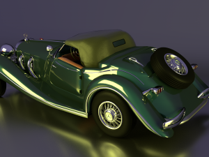 mercedes roadster 3D Model