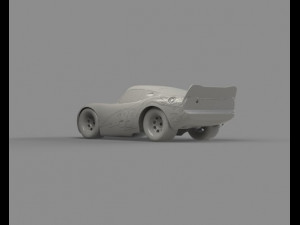 mcqueen lightning cars 3D Модель