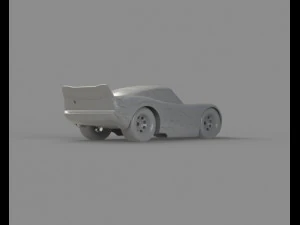 mcqueen lightning cars 3D Model