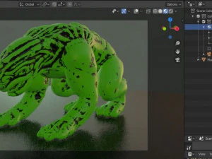 alien animal-monster 3D Model