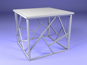 wooden table 3Dモデル