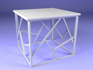 wooden table 3Dモデル