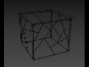 wooden table 3D Model