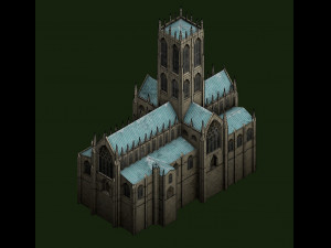 doncaster minster church 3D मॉडल