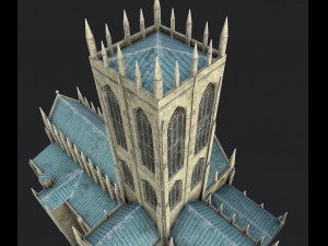 doncaster minster church 3D मॉडल