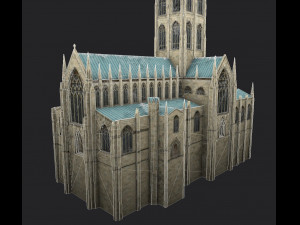 doncaster minster church 3D मॉडल