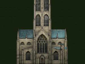 doncaster minster church 3D मॉडल