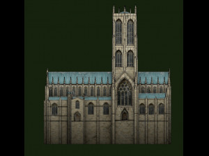 doncaster minster church 3D मॉडल