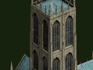 doncaster minster church 3D मॉडल