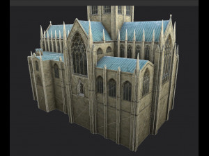 doncaster minster church 3D मॉडल