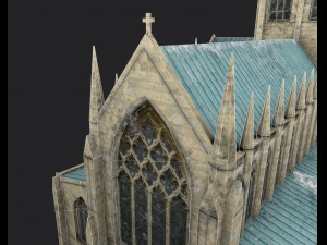 doncaster minster church 3D मॉडल