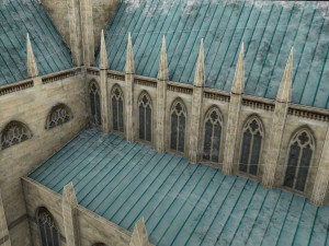 doncaster minster church 3D मॉडल