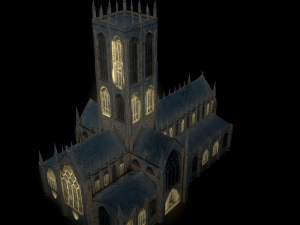 doncaster minster church 3D मॉडल