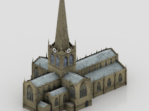 church rotherham minster Modèle 3D