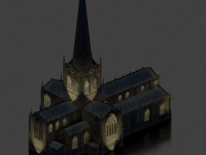church rotherham minster 3D Model