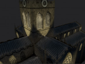 church rotherham minster 3D Model