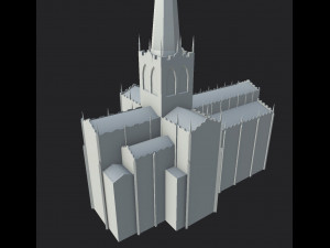 church rotherham minster 3D Model