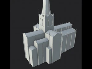 church rotherham minster 3D Model