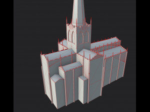 church rotherham minster 3D Model