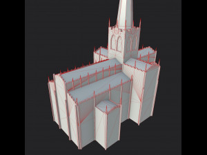 church rotherham minster 3D Model