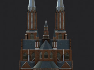 cathedral of st michael the archangel and st florian the martyr 3Dモデル