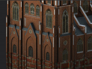 cathedral of st michael the archangel and st florian the martyr 3Dモデル