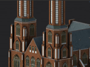 cathedral of st michael the archangel and st florian the martyr 3Dモデル