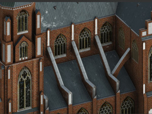cathedral of st michael the archangel and st florian the martyr 3Dモデル