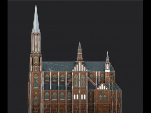 cathedral of st michael the archangel and st florian the martyr 3Dモデル