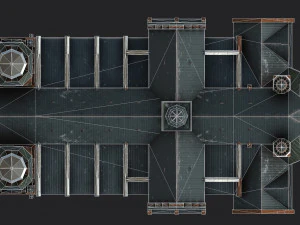 cathedral of st michael the archangel and st florian the martyr 3D Model