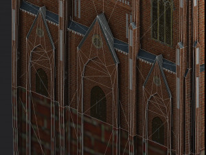 cathedral of st michael the archangel and st florian the martyr 3Dモデル